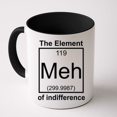The Element Meh Of Indifference Mug
