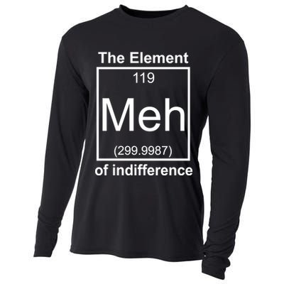 The Element Meh Of Indifference Cooling Performance Long Sleeve Crew
