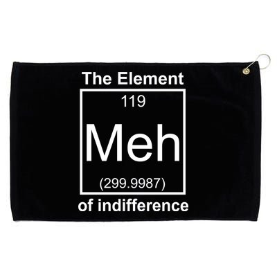 The Element Meh Of Indifference Grommeted Golf Towel