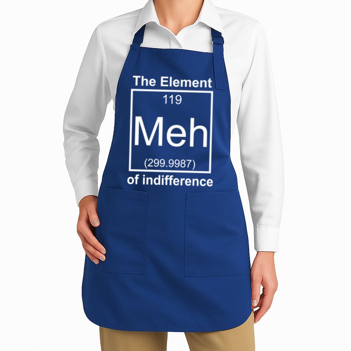 The Element Meh Of Indifference Apron
