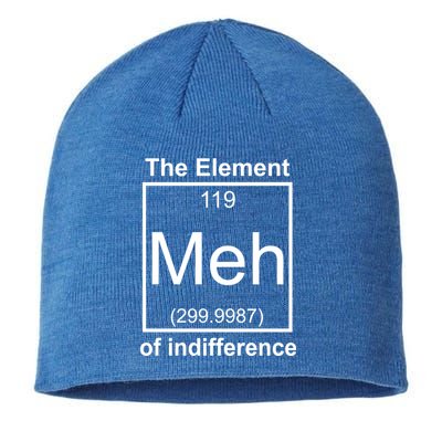 The Element Meh Of Indifference Sustainable Beanie