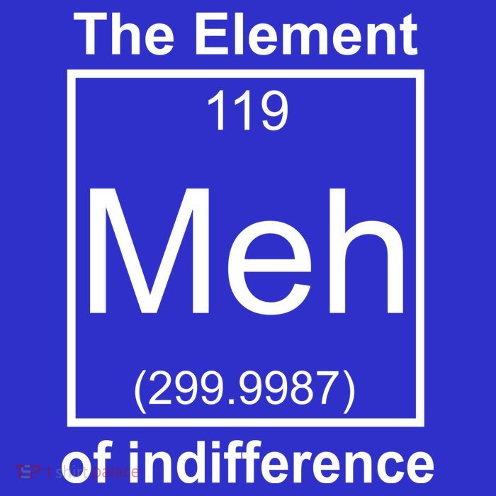 The Element Meh Of Indifference Tank Top
