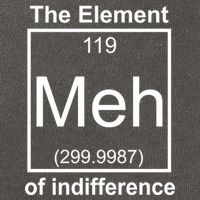The Element Meh Of Indifference Cotton Canvas Backpack