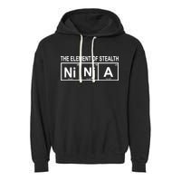 The Element of Stealth Ninja Garment-Dyed Fleece Hoodie