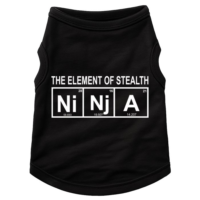 The Element of Stealth Ninja Doggie Tank