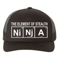 The Element of Stealth Ninja Yupoong Adult 5-Panel Trucker Hat