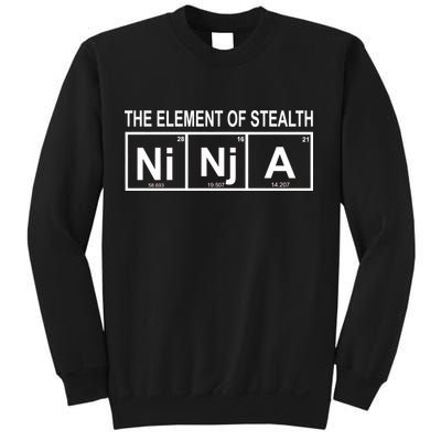 The Element of Stealth Ninja Sweatshirt