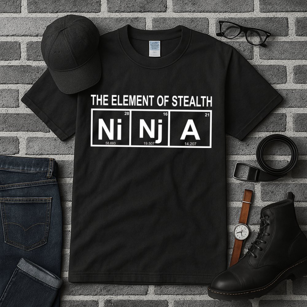 The Element of Stealth Ninja Tall T-Shirt