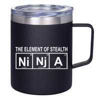 The Element of Stealth Ninja 12oz Stainless Steel Coffee Mug