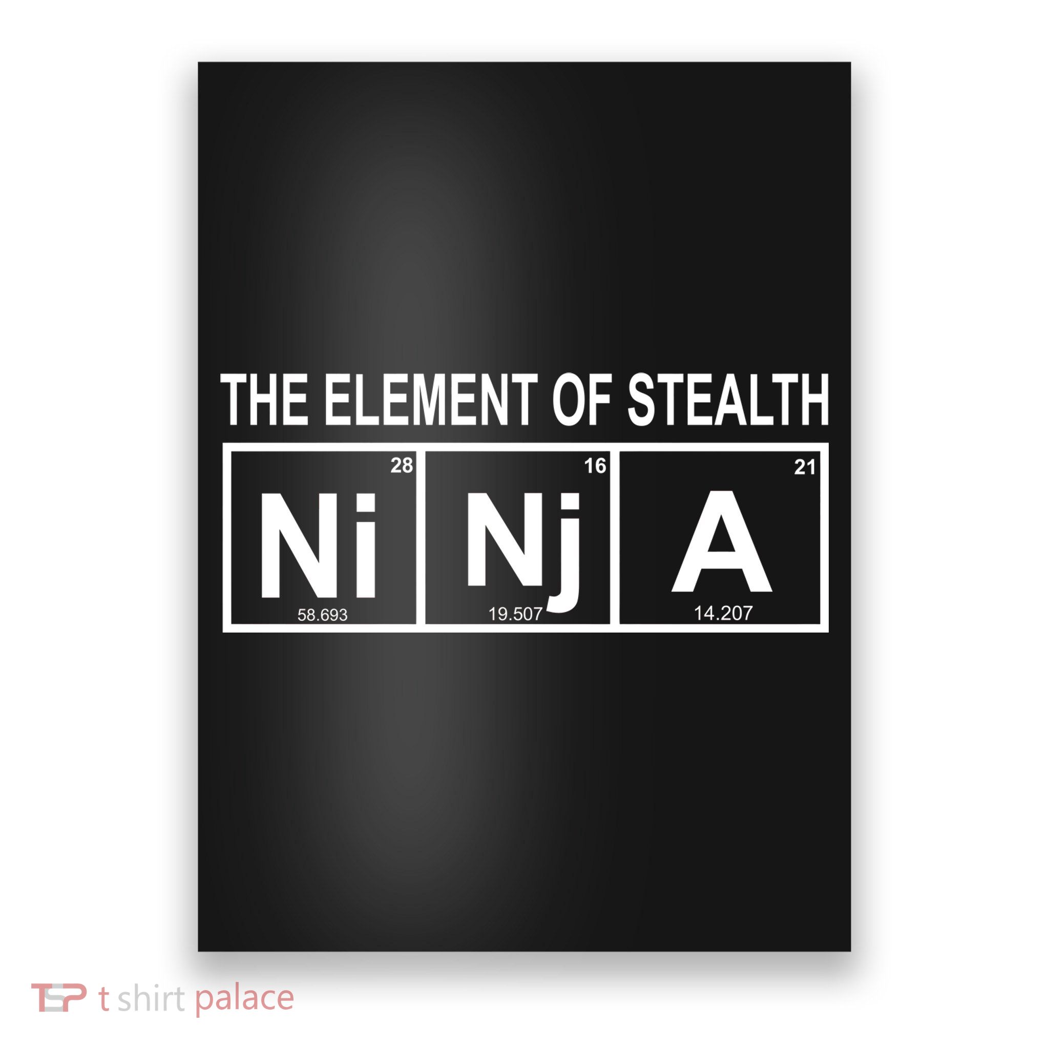 The Element of Stealth Ninja Poster
