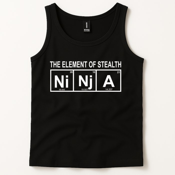 The Element of Stealth Ninja Tank Top
