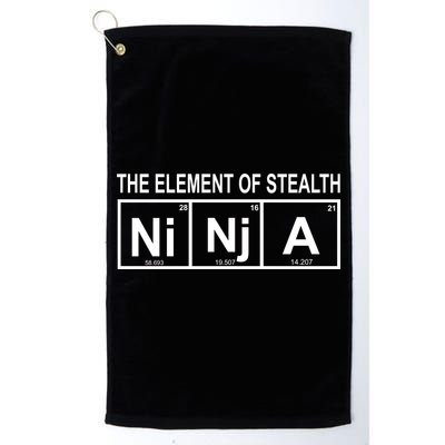 The Element of Stealth Ninja Golf Towel