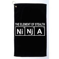 The Element of Stealth Ninja Golf Towel
