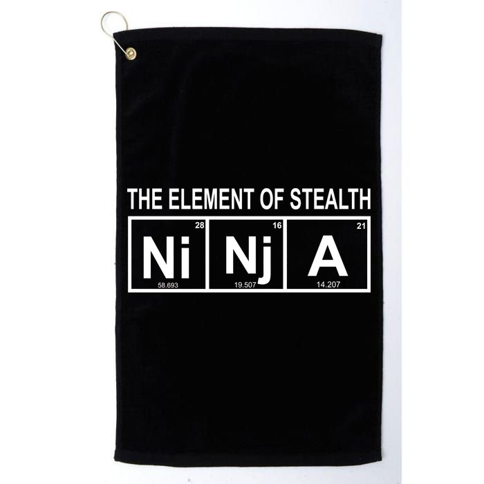 The Element of Stealth Ninja Golf Towel