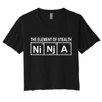 The Element of Stealth Ninja Crop Top