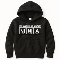 The Element of Stealth Ninja Kids Hoodie