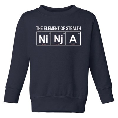 The Element of Stealth Ninja Toddler Sweatshirt