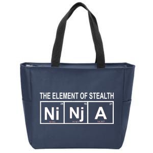 The Element of Stealth Ninja Zip Tote Bag