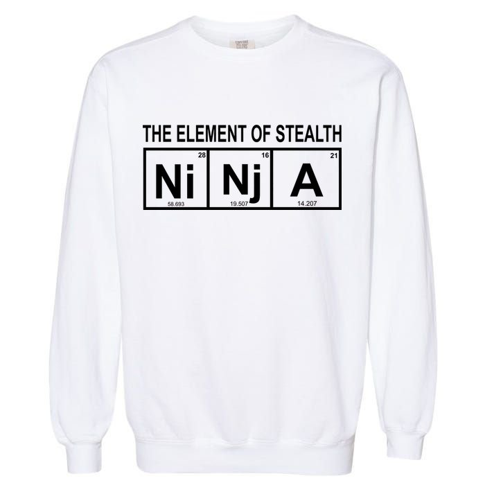 The Element of Stealth Ninja Garment-Dyed Sweatshirt