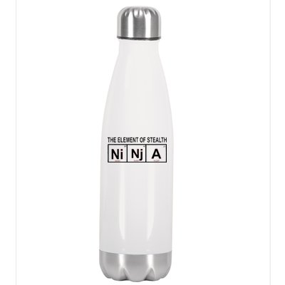 The Element of Stealth Ninja Stainless Steel Insulated Water Bottle