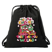 The Engine That Wish You Would Drawstring Bag