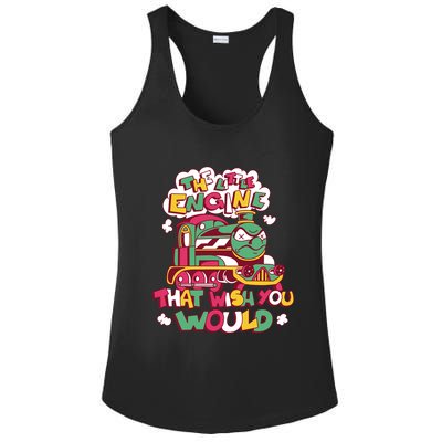 The Engine That Wish You Would Ladies PosiCharge Competitor Racerback Tank