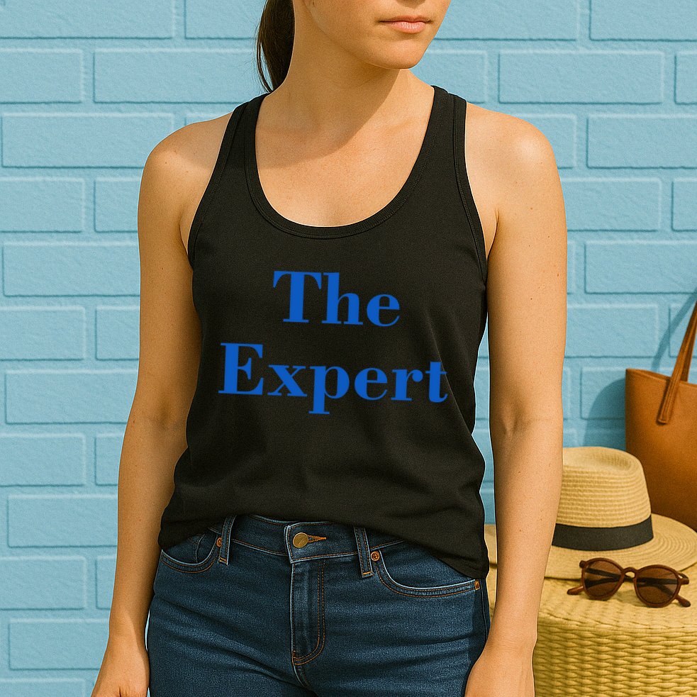 The Expert Funny Trump Womens Tank Top