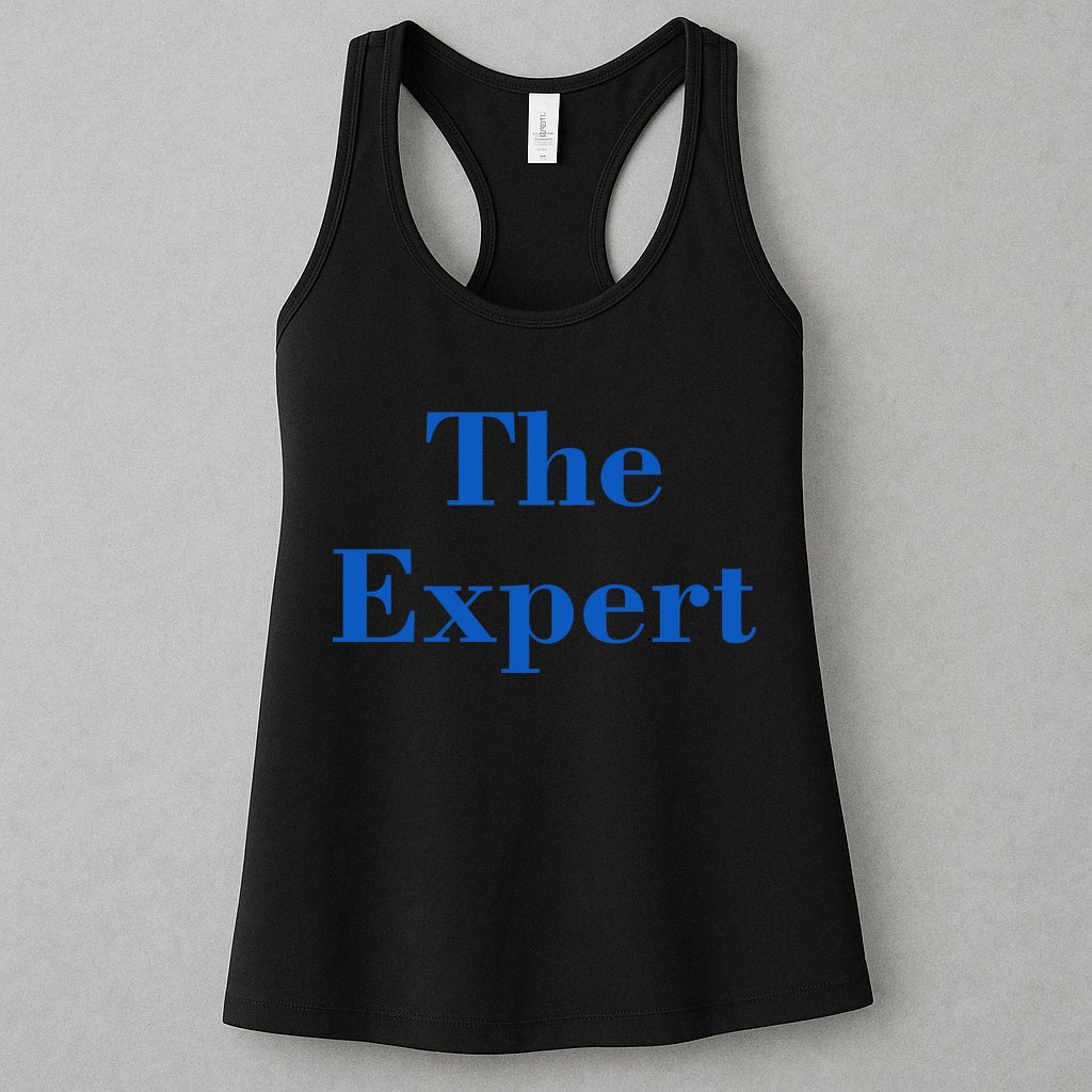 The Expert Funny Trump Womens Tank Top