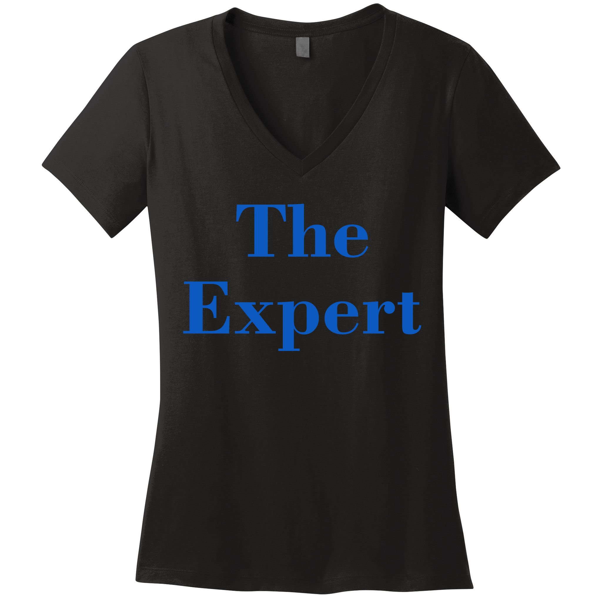 The Expert Funny Trump Women's V-Neck T-Shirt