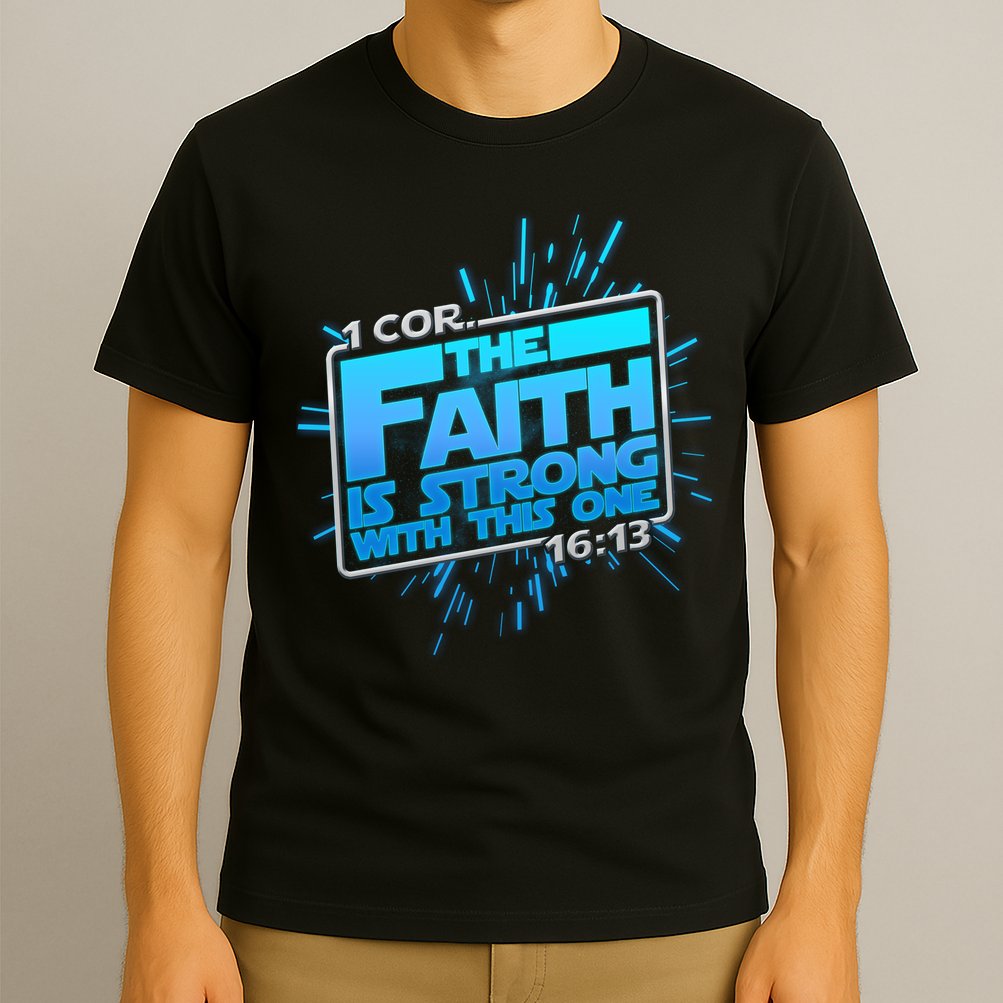 The Faith Is Strong With This One 1 Cor. 16:13 T-Shirt