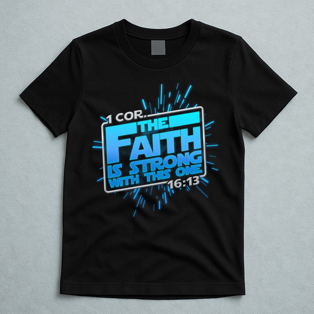The Faith Is Strong With This One 1 Cor. 16:13 T-Shirt