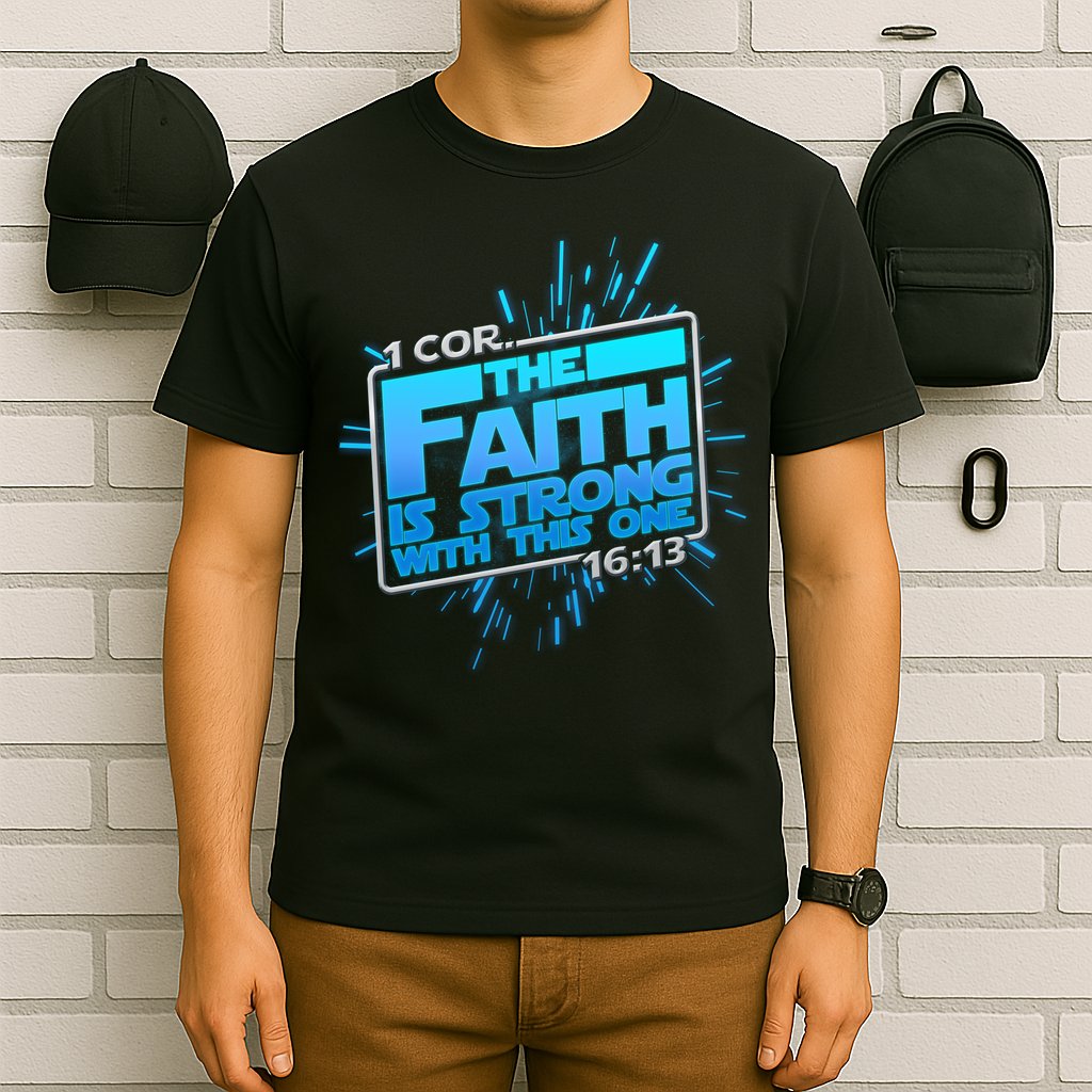 The Faith Is Strong With This One 1 Cor. 16:13 T-Shirt