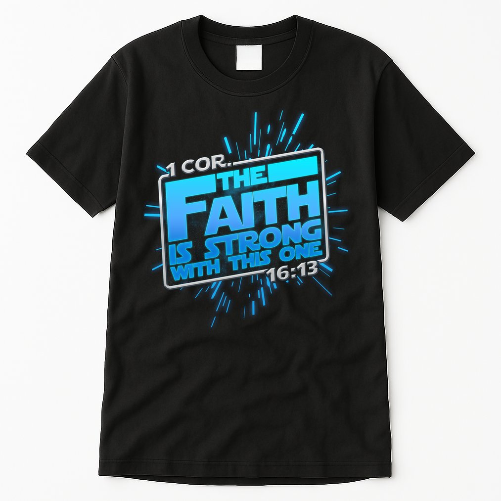 The Faith Is Strong With This One 1 Cor. 16:13 Tall T-Shirt