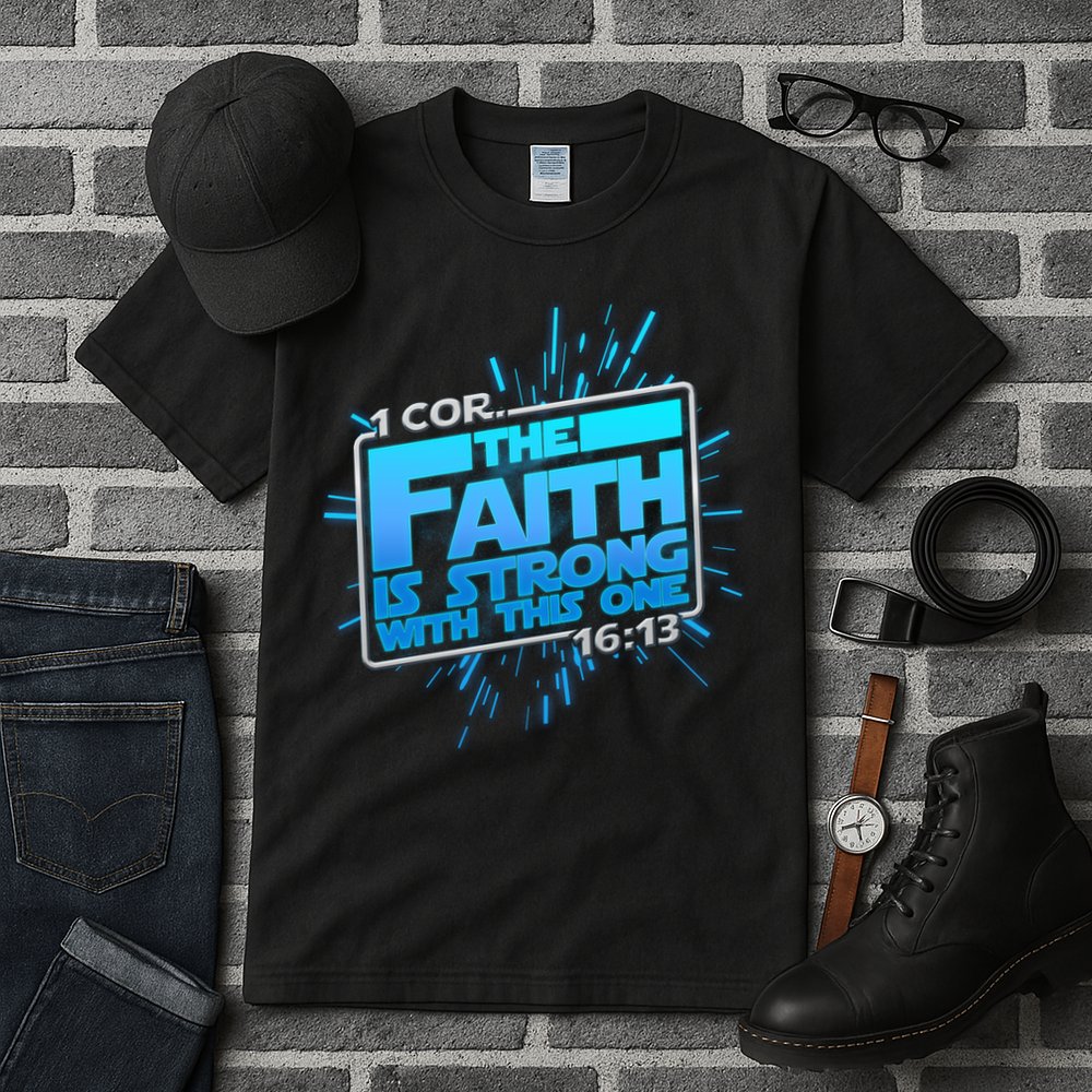 The Faith Is Strong With This One 1 Cor. 16:13 Tall T-Shirt
