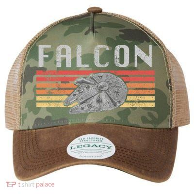 The Falcon Retro Vintage Legacy Tie Dye Trucker Hat
