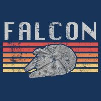 The Falcon Retro Vintage Button