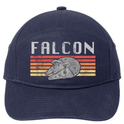 The Falcon Retro Vintage 7-Panel Snapback Hat