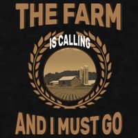 The Farm Is Calling And I Must Go Ladies PosiCharge Tri-Blend Wicking Tank