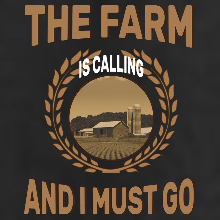 The Farm Is Calling And I Must Go Cool Comfort Performance Bucket Hat