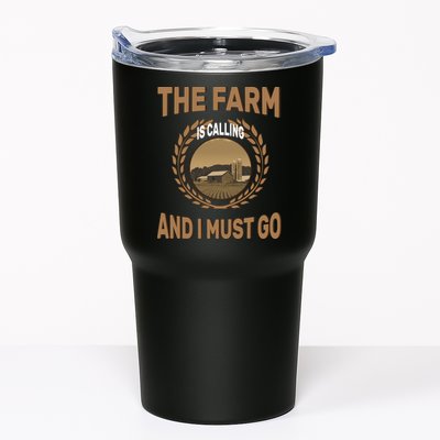 The Farm Is Calling And I Must Go Tumbler
