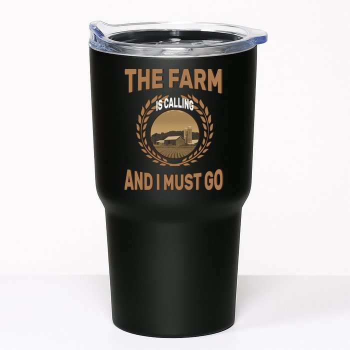 The Farm Is Calling And I Must Go Tumbler