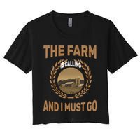 The Farm Is Calling And I Must Go Crop Top