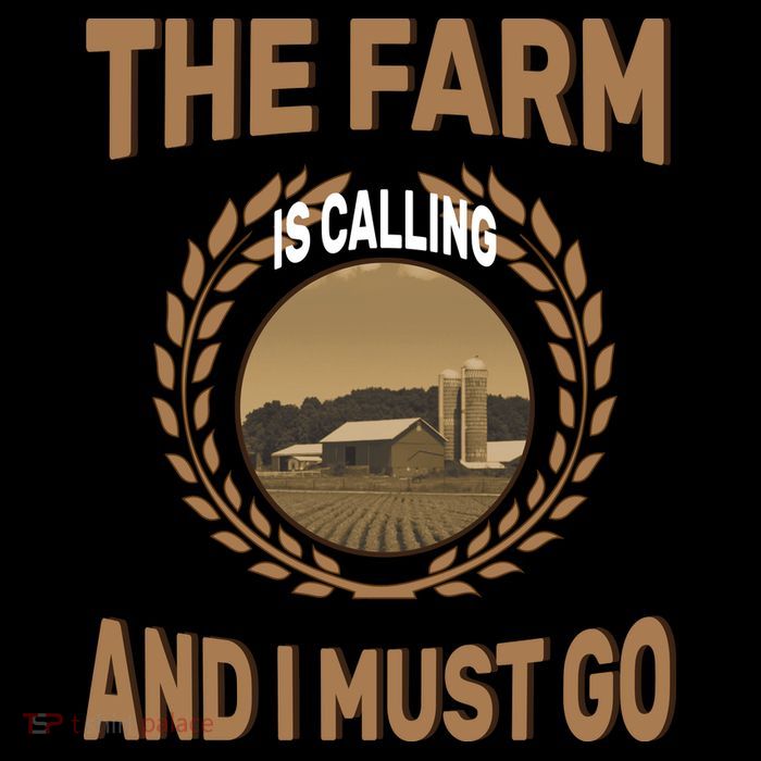 The Farm Is Calling And I Must Go Women's V-Neck T-Shirt