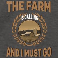 The Farm Is Calling And I Must Go Vector Backpack