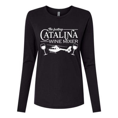 The F***ing Catalina Wine Mixer Womens Cotton Relaxed Long Sleeve T-Shirt