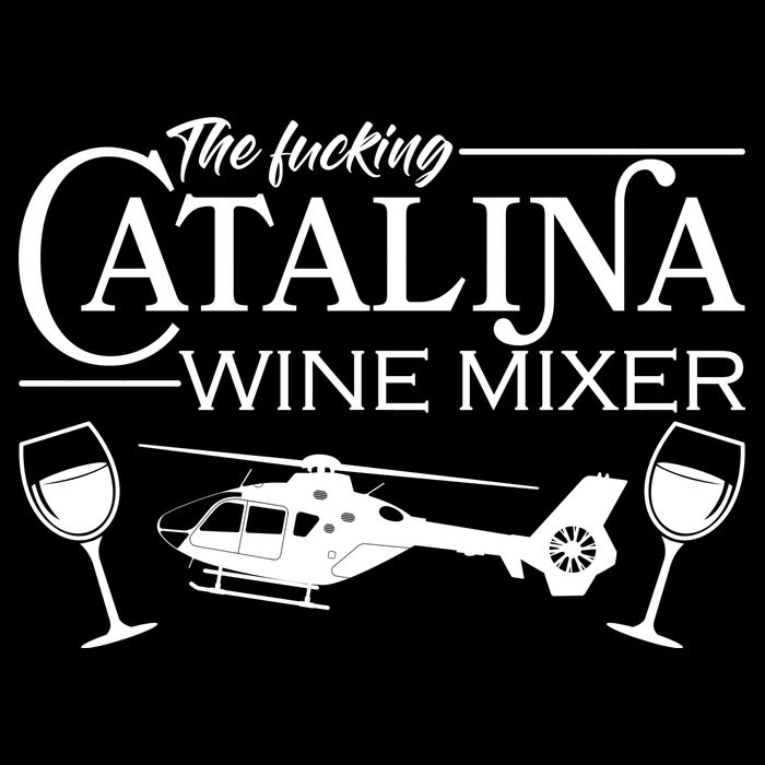 The F***ing Catalina Wine Mixer Flexfit Unipanel Trucker Cap