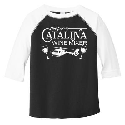 The F***ing Catalina Wine Mixer Toddler Fine Jersey T-Shirt