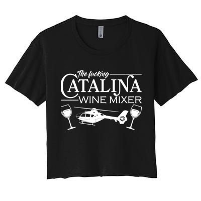 The F***ing Catalina Wine Mixer Crop Top