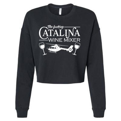 The F***ing Catalina Wine Mixer Cropped Pullover Crew