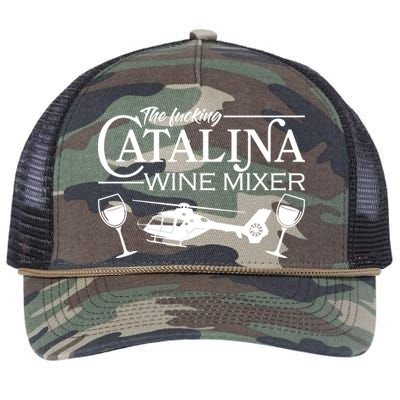 The F***ing Catalina Wine Mixer Retro Rope Trucker Hat Cap